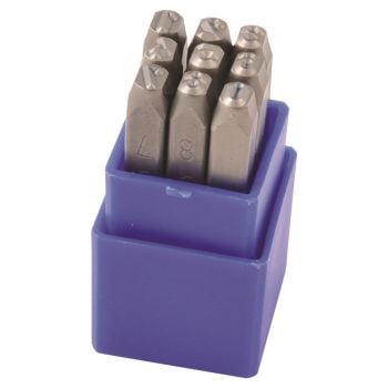 Kincrome Number Stamp Set 9pc 5mm K15003