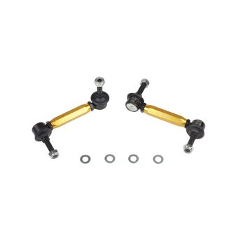 Whiteline Sway Bar Link Kit Heavy Duty Adj Steel Ball KLC174