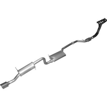 Manta Exhaust Falcon BA BF 6 Cylinder XR6 Ute Full System Muffler/Muffler