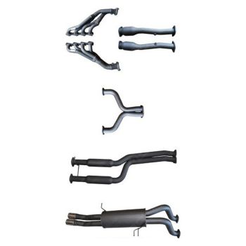 Manta Exhaust BA BF V8 4V Ute 2.5in Dual with Extractors HotDog/Muffler