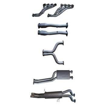 Manta Exhaust FG 5.4L V8 Ute 2.5in Dual with Extractors Muffler/Muffler