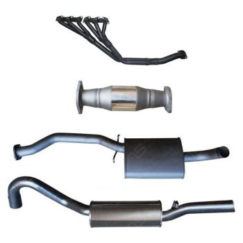 Manta Exhaust VL Commodore 3.0L 6 Cylinder 2.5in with Extractors Muffler/Muffler