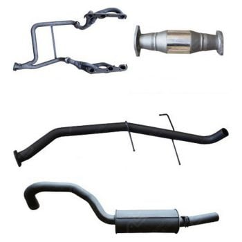 Manta Exhaust VG VP VR V6 Ute 2.5in with Extractors WOM/Muffler