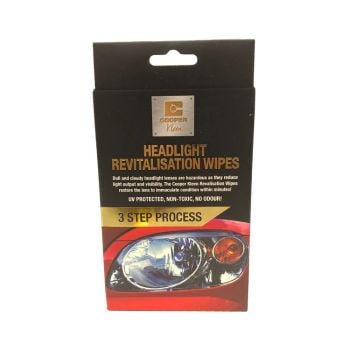 Cooper Kleen HeadLight Revitalisation Wipes