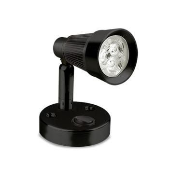 LED Autolamps RL60BLKB LED Interior Reading Light 12V with Rotate & Tilt Adjust Black