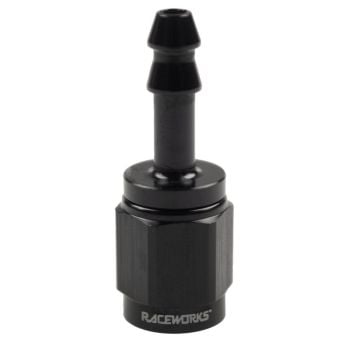 Raceworks Female AN-3 to Barb 3/16in RWF-411-03BK