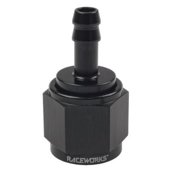 Raceworks Female AN-10 to Barb 5/16in RWF-411-10-05BK