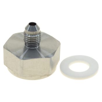 Raceworks AN-4 Stainless Nitrous Bottle Adapter suits Gen Ii New Style Bottles RWF-759-04SS