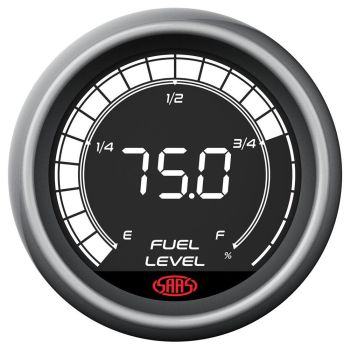 SAAS SG41290 Fuel Level Gauge 52mm Digital Series