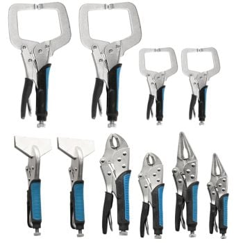 888 Tools Locking Plier Set 10pc T832929