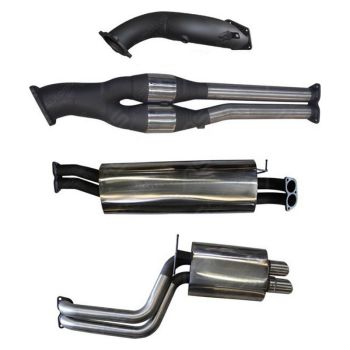 Manta Exhaust 2.5" Full Exhaust fits Territory Turbo SX/SY