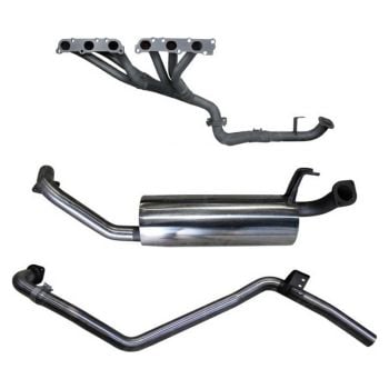 Manta Exhaust 2.5" Full Exhaust fits Landcruiser FZJ80 4.5L SSMKTY0073