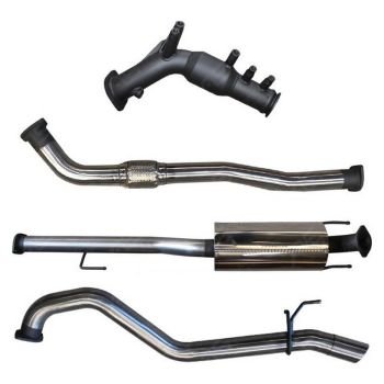 Manta Exhaust Hilux GUN126R 2.8L Turbo Back 3in Muffler with Cat