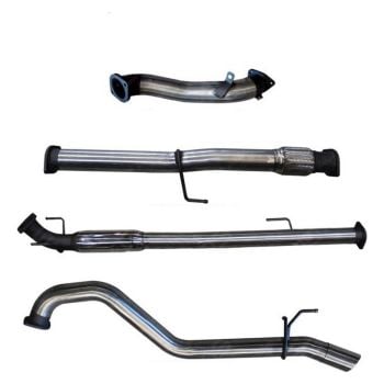 Manta Exhaust Hilux KUN26R 3.0L D4D 3in HotDog without Cat