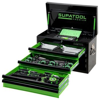 STP Supatool Premium 118pc 4 Drawer Tool Chest Kit STP1200