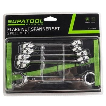 STP Supatool Premium Flare Nut Spanner Set 5pc STP3005