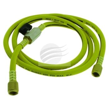 Jayair TO073Y CHARGE HOSE 72" R134A YELLOW WITH BALL VALVE