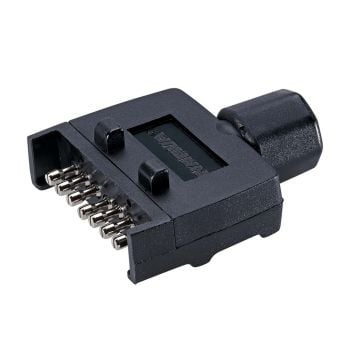 Narva 82141BL 7 Pin Flat Quickfit Trailer Plug