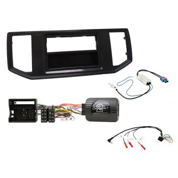 Aerpro FP8466K Single DIN Install Kit (to suit Volkswagen Crafter Matte Black)