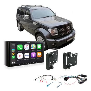 Dodge Nitro 2007-2011 Car Stereo Upgrade Alpine Kenwood JVC Pioneer Sony