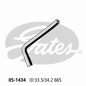 Gates 05-1434 Radiator Hose