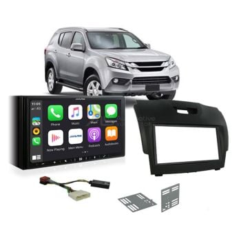 Isuzu MU-X 2013- Fujitsu 10 Car Stereo Upgrade Alpine Kenwood JVC Pioneer Sony