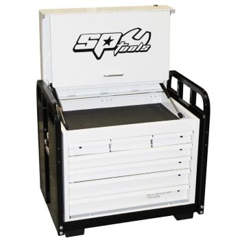 SP Tools Off Road Series Field Service Tool Box 7 Drawer White SP40317