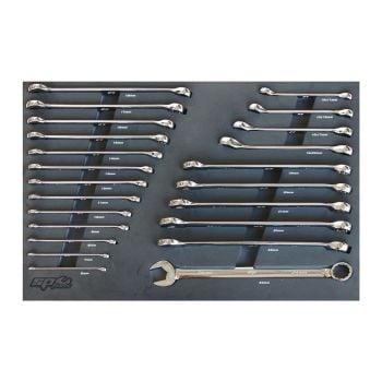SP Tools Foam Tray Metric 23pc Spanners Included SP50022
