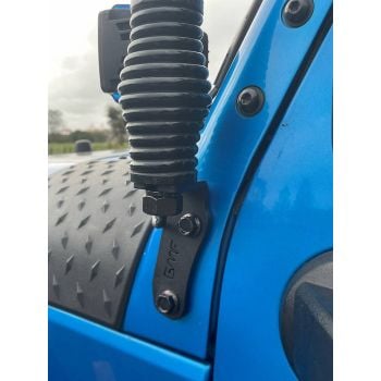 GMF FB-075 UHF Antenna Fender Guard Bracket suit Jeep Wrangler 2019-on Fender UHF Bracket