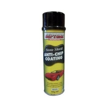Septone Stoneshield Anti Chip Coating Black Aerosol 400g AASB400