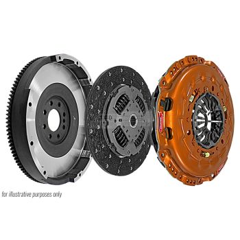 Xtreme Outback KRE23690-1A 228mm Sprung Organic Clutch Kit Incl SMF & CSC