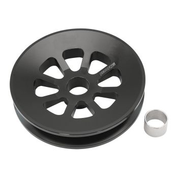 Aeroflow Oversized Alternator Pulley fits Ford and Chev OEM AF4080-0000BLK