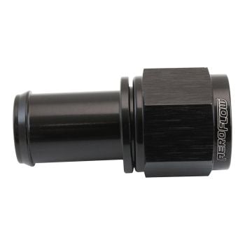 Aeroflow Female -8AN to 5/8" Barb AF411-08-10BLK