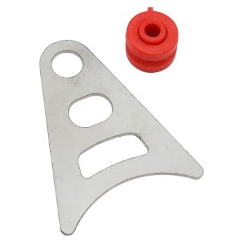 Aeroflow Universal Exhaust Hanger Bracket Stainless Steel Suit 4" Pipe AF5000-104