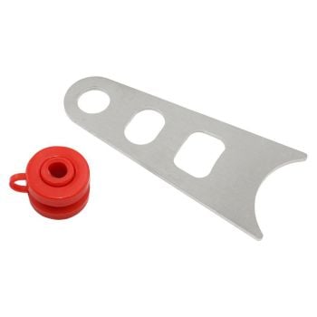 Aeroflow Universal Hanger Bracket Aluminium Suit 2-1/2" Pipe AF8699-225