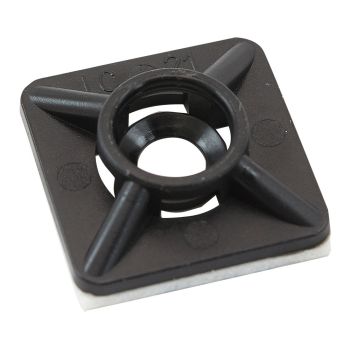 Aeroflow Adhesive Cable Tie Mounts 19mm x 19mm 50 Pack AF98-9997-50