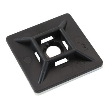 Aeroflow Adhesive Cable Tie Mounts 28mm x 28mm 25 Pack AF98-9998-25