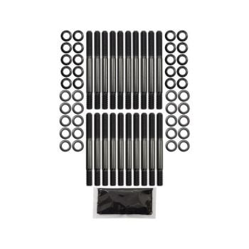 Aeroflow AF37-2020 Ford Cleveland 302-351 Head Stud Kit 12 Point Nuts Suit