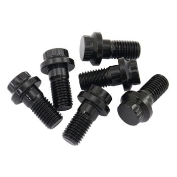 Aeroflow GM LS Flywheel Bolts 8740 Material 6pk AF37-2405