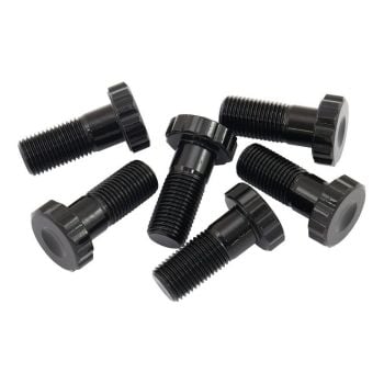 Aeroflow Nissan RB25 RB26 & RB30 Flywheel Bolts 8740 Material 6pk AF37-2418