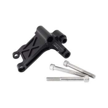 Aeroflow AF64-4098BLK GM LS Billet Alternator Bracket to suit VE-VF Commodore Black