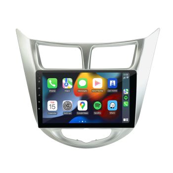 Aerpro AMAHY22 9" Apple CarPlay Andoid Auto Head Unit fits Hyundai Accent 2011-2015