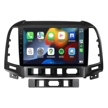 Aerpro AMAHY5 9" Apple CarPlay Andoid Auto Head Unit fits Hyundai Santa Fe 2009-2012
