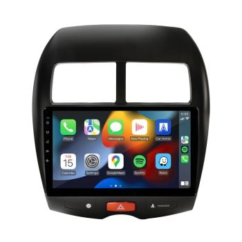 Aerpro AMAMB14 10" Wireless Apple Carplay Android Auto Head Unit fits Mitsubishi ASX 10-17 Citroen C4 Aircross Type B 12-On Non-Amplified