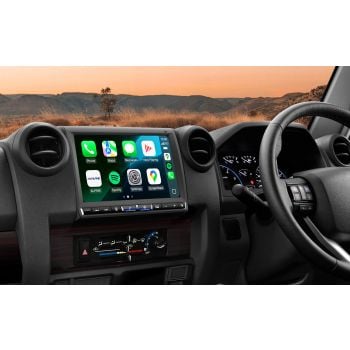 Alpine i905-LC70 fits 70 Series Toyota Landcruiser 2024-on Wireless Apple CarPlay & Wired Android Auto