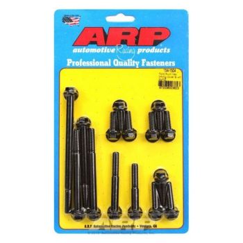 ARP Timing Cover & Water Pump Bolt Kit Hex Head Black Oxide fits SB Ford 289-302 Windsor with Aluminium Pump AR154-1504