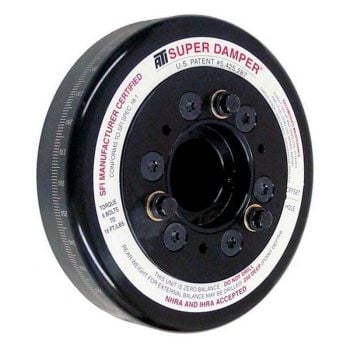 ATI Super Damper Harmonic Balancer SFI Approved fits 289-302-351 Windsor & 302-351 Cleveland External Balance 10 O'clock Timing ATI918900