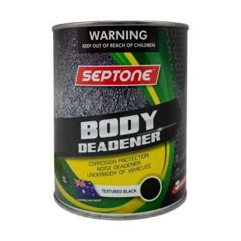 Septone Brushcote Body Deadener Black 1L AUBD1