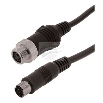 Jaylec AV9905 5M Extension Cable with 4-Pin Female To 4-Pin Male DIN Plug