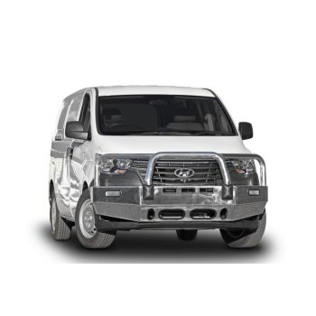 ECB Textura Black Bullbar fits Hyundai iLoad 03/18-09/21 BHU72SYM